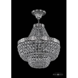Люстра на штанге Bohemia Ivele Crystal 19101/H1/35IV Ni