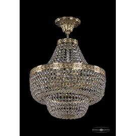 Люстра на штанге Bohemia Ivele Crystal 19091/H1/35IV G