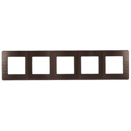 Рамка для розеток и выключателей на 5 постов Эра 12-5105-13 Б0052546