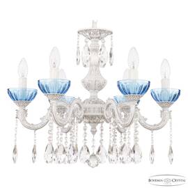 Подвесная люстра Bohemia Ivele Crystal AL79101/6/175 A WMN P Aquamarine/M-1H