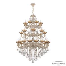 Подвесная люстра Bohemia Ivele Crystal AL79101/16+8+8/300/3d B WMG P Amber/M-1F