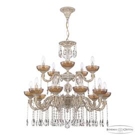 Подвесная люстра Bohemia Ivele Crystal AL79101/10+5/250/2D A WMG P Shampan/M-1G