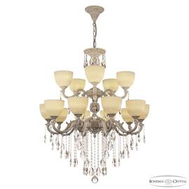 Подвесная люстра Bohemia Ivele Crystal AL78101/10+5/250/2D B WMN P1 U Wave