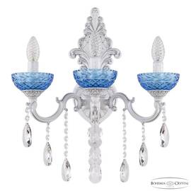 Бра Bohemia Ivele Crystal AL7801B15/3/175 B WMN P Aquamarine/M-1F