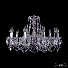 Подвесная люстра Bohemia Ivele Crystal 1402/10/240 Ni Leafs