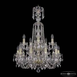 Подвесная люстра Bohemia Ivele Crystal 1402/10+5/195/XL-81/2d G