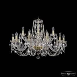 Подвесная люстра Bohemia Ivele Crystal 1402/10+5/300 G