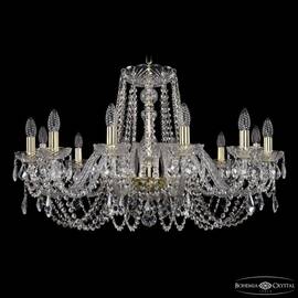 Подвесная люстра Bohemia Ivele Crystal 1402/12/300 G Leafs