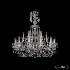 Подвесная люстра Bohemia Ivele Crystal 1402/12+6/300/XL-90 G