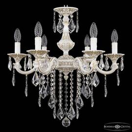 Подвесная люстра Bohemia Ivele Crystal AL78101/6/175 B WMG Leafs