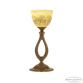 Настольная лампа Bohemia Ivele Crystal Florence 71300L/15 G P1 Horse