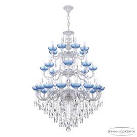 Подвесная люстра Bohemia Ivele Crystal AL78101/16+8+8/300/3d B WMN P Aquamarine/M-1F