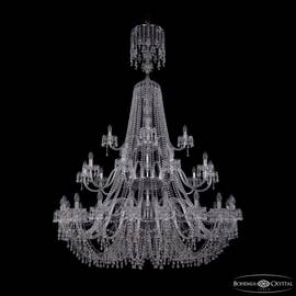 Подвесная люстра Bohemia Ivele Crystal 1410/20+10+5/530/XL-200/3d Ni V0300