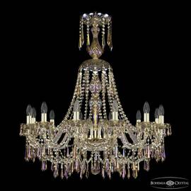 Подвесная люстра Bohemia Ivele Crystal 1403/12/300/XL-95 G M801