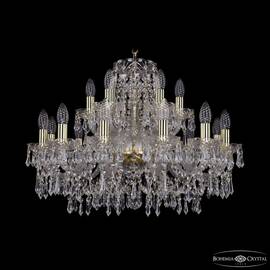 Подвесная люстра Bohemia Ivele Crystal 1403/12+6/240 G