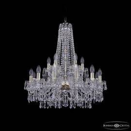 Подвесная люстра Bohemia Ivele Crystal 1403/12+6/240/h-76 G
