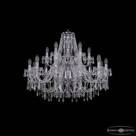 Подвесная люстра Bohemia Ivele Crystal 1403/12+6/300/2d Ni