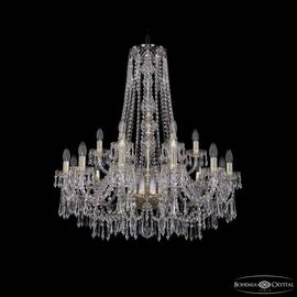 Подвесная люстра Bohemia Ivele Crystal 1403/12+6/300/h-95 G