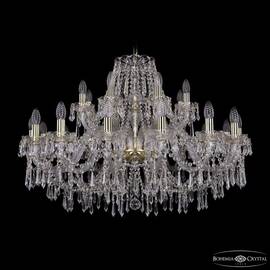 Подвесная люстра Bohemia Ivele Crystal 1403/16+8/360 G