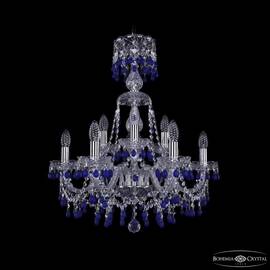 Подвесная люстра Bohemia Ivele Crystal 1410/6+3/195/XL-66 Ni V3001
