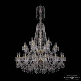Подвесная люстра Bohemia Ivele Crystal 1403/16+8+4/400/XL-163/2d G
