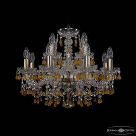Подвесная люстра Bohemia Ivele Crystal 1410/8+4/195 Pa V1003
