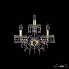 Бра Bohemia Ivele Crystal 1410B/2+1/160/XL G V7010