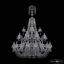Подвесная люстра Bohemia Ivele Crystal 1403/20+10+5/530/XL-203/3d Ni