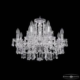 Подвесная люстра Bohemia Ivele Crystal 1403/8+4/195 Ni