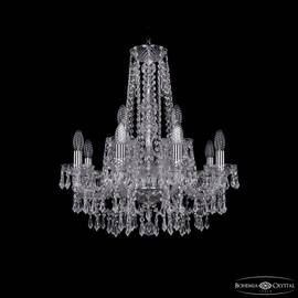 Подвесная люстра Bohemia Ivele Crystal 1403/8+4/195/h-60 Ni
