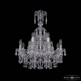 Подвесная люстра Bohemia Ivele Crystal 1403/8+4/195/XL-65 Ni