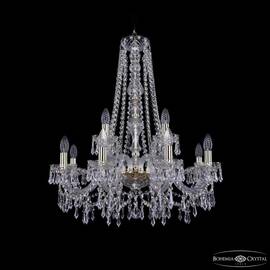 Подвесная люстра Bohemia Ivele Crystal 1403/8+4/240/h-76 G