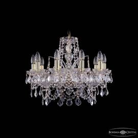 Подвесная люстра Bohemia Ivele Crystal 1411/10/195 G Leafs