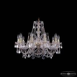 Подвесная люстра Bohemia Ivele Crystal 1411/10/240 G Leafs