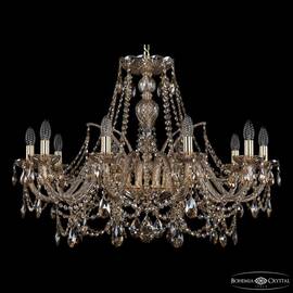 Подвесная люстра Bohemia Ivele Crystal 1411/10/300 G M721