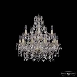 Подвесная люстра Bohemia Ivele Crystal 1411/10+5/195/2d G