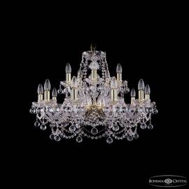 Подвесная люстра Bohemia Ivele Crystal 1411/10+5/240 G Balls