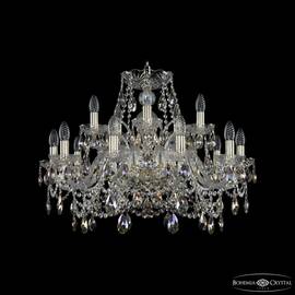 Подвесная люстра Bohemia Ivele Crystal 1411/10+5/240 G K801