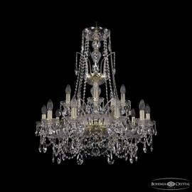 Подвесная люстра Bohemia Ivele Crystal 1411/10+5/240/XL-86 G