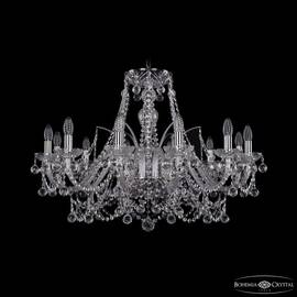 Подвесная люстра Bohemia Ivele Crystal 1411/12/300 Ni Balls
