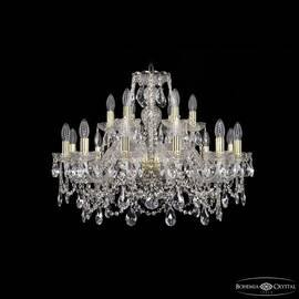 Подвесная люстра Bohemia Ivele Crystal 1411/12+6/240 G