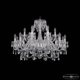 Подвесная люстра Bohemia Ivele Crystal 1411/12+6/300 Ni