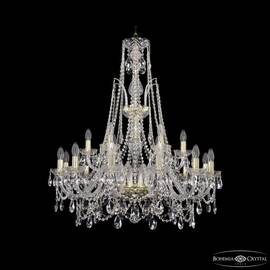Подвесная люстра Bohemia Ivele Crystal 1411/12+6/300/XL-96 G
