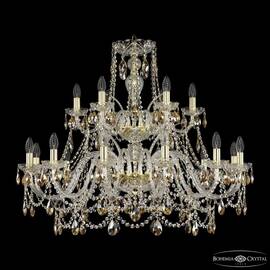 Подвесная люстра Bohemia Ivele Crystal 1411/12+6/360/2d G K721