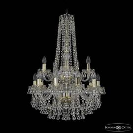 Подвесная люстра Bohemia Ivele Crystal 1409/10+5/195/h-83/2d G