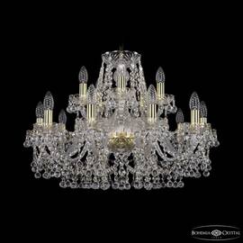 Подвесная люстра Bohemia Ivele Crystal 1409/10+5/240 G