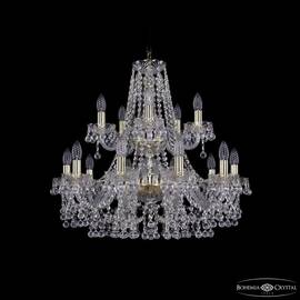Подвесная люстра Bohemia Ivele Crystal 1409/10+5/240/2d G