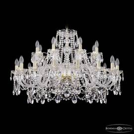 Подвесная люстра Bohemia Ivele Crystal 1411/16+8/360 G