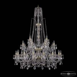Подвесная люстра Bohemia Ivele Crystal 1411/16+8+4/400/XL-150/2d G
