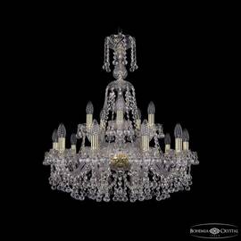 Подвесная люстра Bohemia Ivele Crystal 1409/10+5/240/XL-77 G